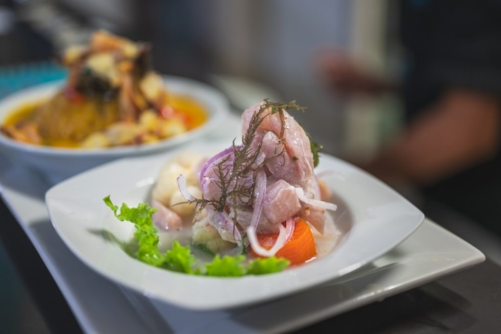 Famous Ceviche of Perou